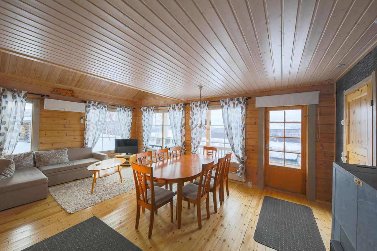Arctic Aurora Borealis Cottages Nuorgam Bagian luar foto